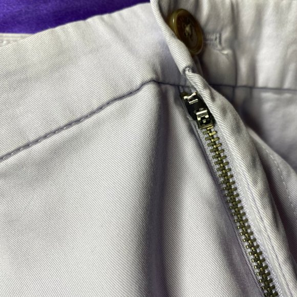📌Khakis by GAP Cotton light purple Pants - Picture 7 of 14